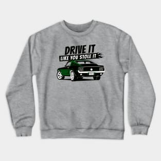 Fastback (green) Crewneck Sweatshirt